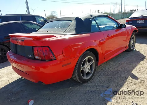1999 Ford Mustang Gt from USA, damaged, VIN 1FAFP45X8XF176598